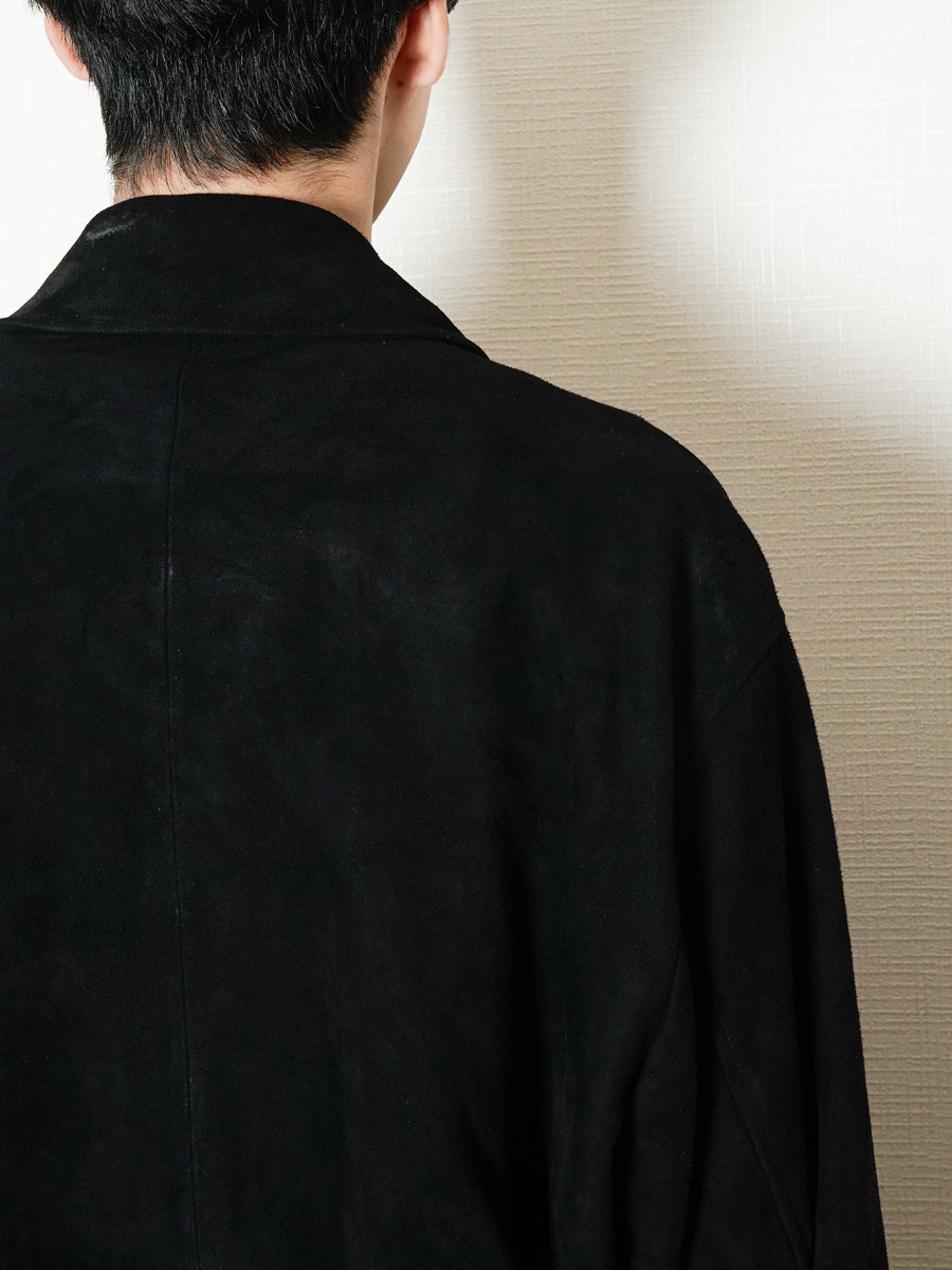 GOAT SUEDE ZIP JACKET[BLACK] | 1LDK (ワンエルディーケー) 公式サイト