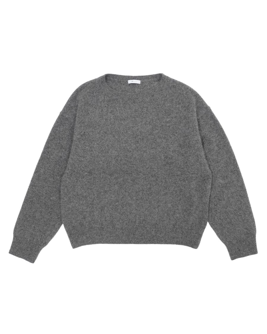 FOX WOOL CREW NECK KNIT[GRAY] | 1LDK (ワンエルディーケー) 公式サイト