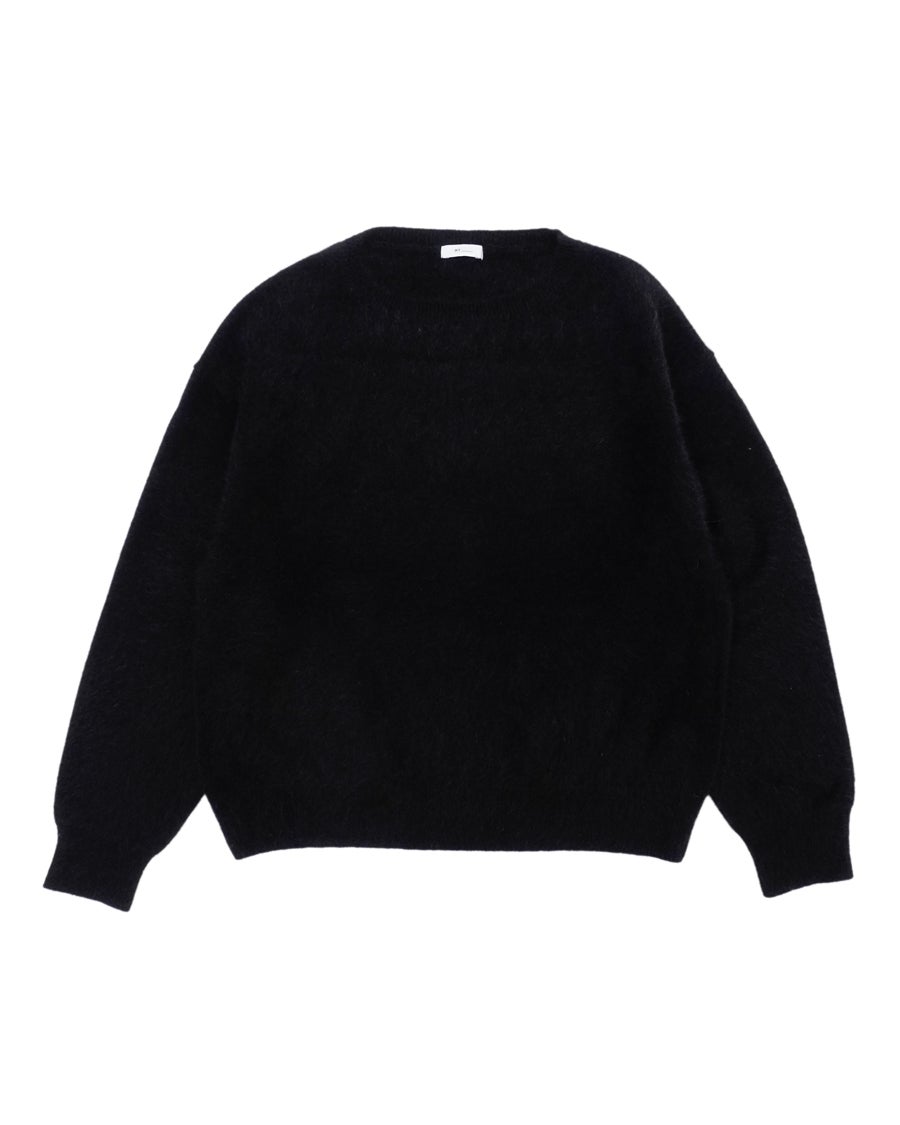 FOX WOOL CREW NECK KNIT[BLACK] | 1LDK (ワンエルディーケー) 公式サイト