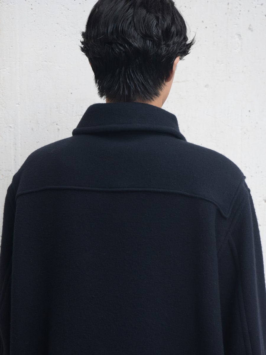 LOT.412 BRITISH POSTAL WORKER DUFFLE COAT[NAVY] | 1LDK (ワンエル