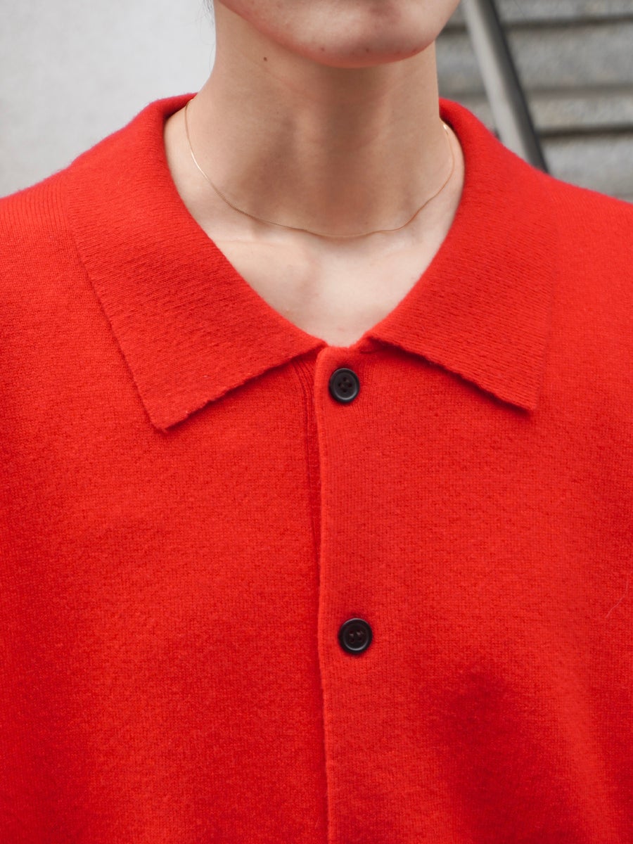 W/CA/S KNIT SH-CARDIGAN[RED] | 1LDK (ワンエルディーケー) 公式サイト