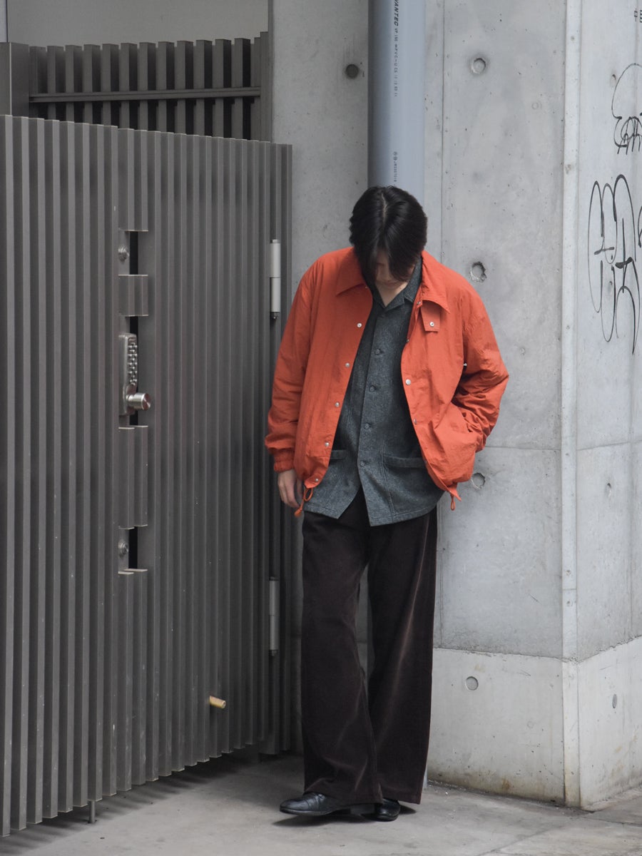 NYLON COACH JACKET[ORANGE] | 1LDK (ワンエルディーケー) 公式サイト