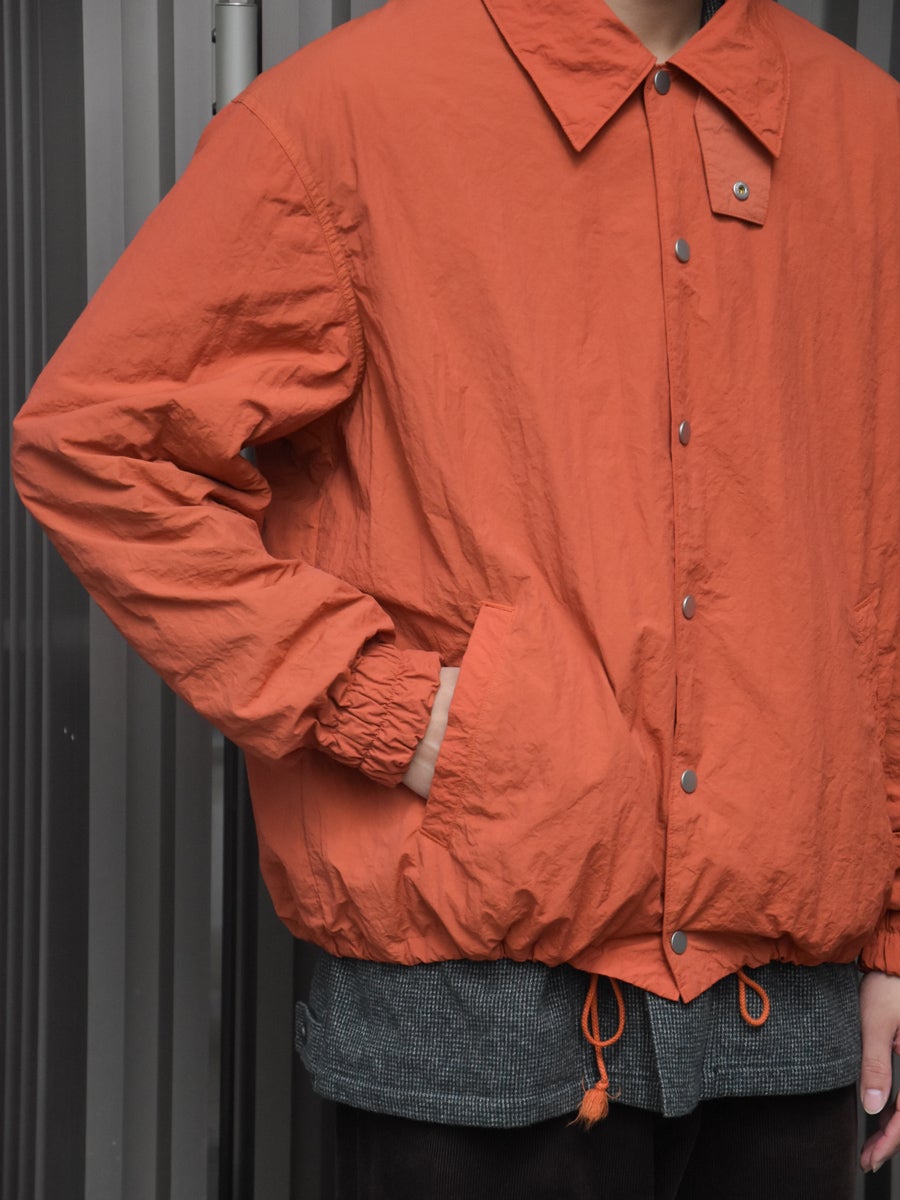 NYLON COACH JACKET[ORANGE] | 1LDK (ワンエルディーケー) 公式サイト