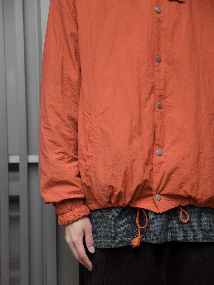 NYLON COACH JACKET[ORANGE] | 1LDK (ワンエルディーケー) 公式サイト