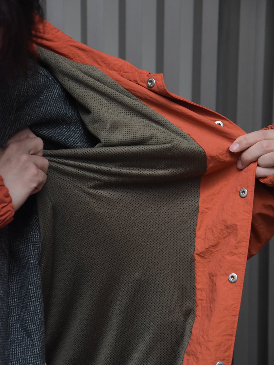 NYLON COACH JACKET[ORANGE] | 1LDK (ワンエルディーケー) 公式サイト