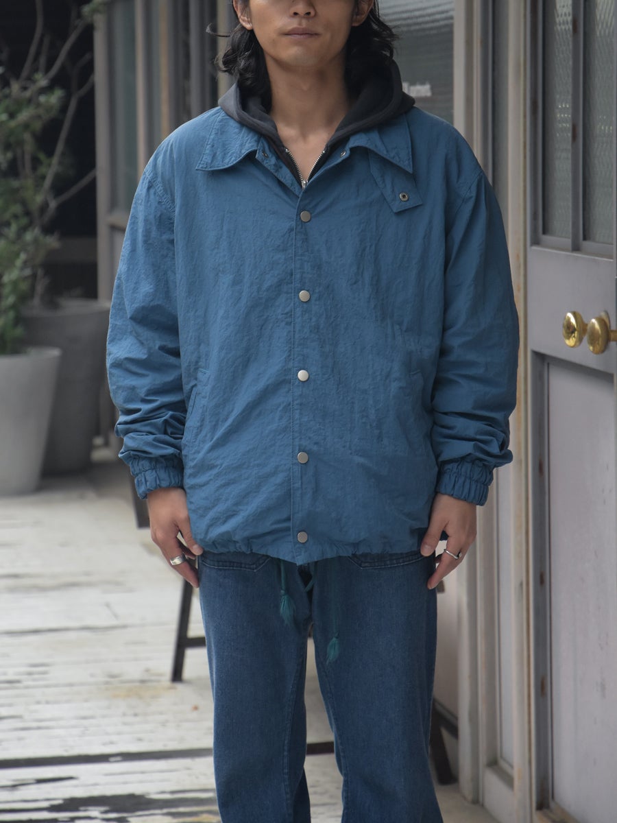 NYLON COACH JACKET[BLUE] | 1LDK (ワンエルディーケー) 公式サイト