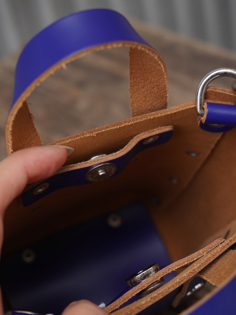 小物 bhq assemble hand bag tall XS[BLUE] | 1LDK (ワンエルディーケー) 公式サイト