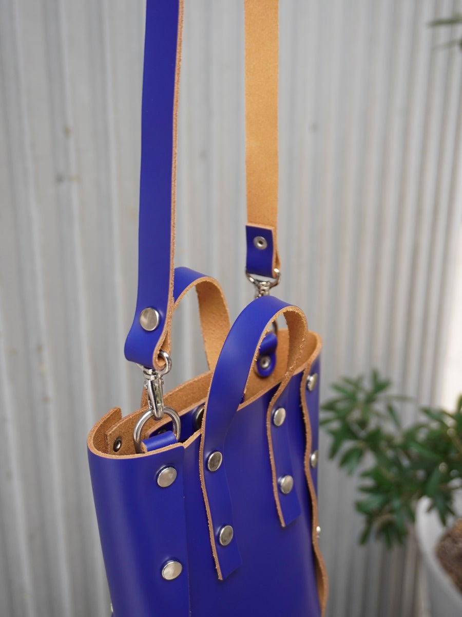 sam3　 ハンドメイド リバーシブル assemble hand bag tall XS[BLUE] | 1LDK (ワンエルディーケー) 公式サイト