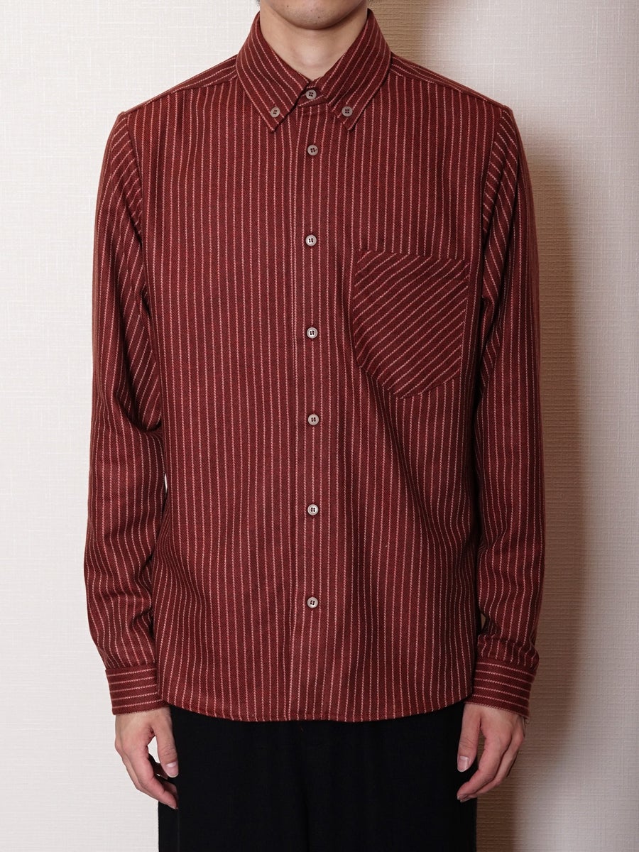 RED STRIPED WOOL B.D SH[RED] | 1LDK (ワンエルディーケー) 公式サイト