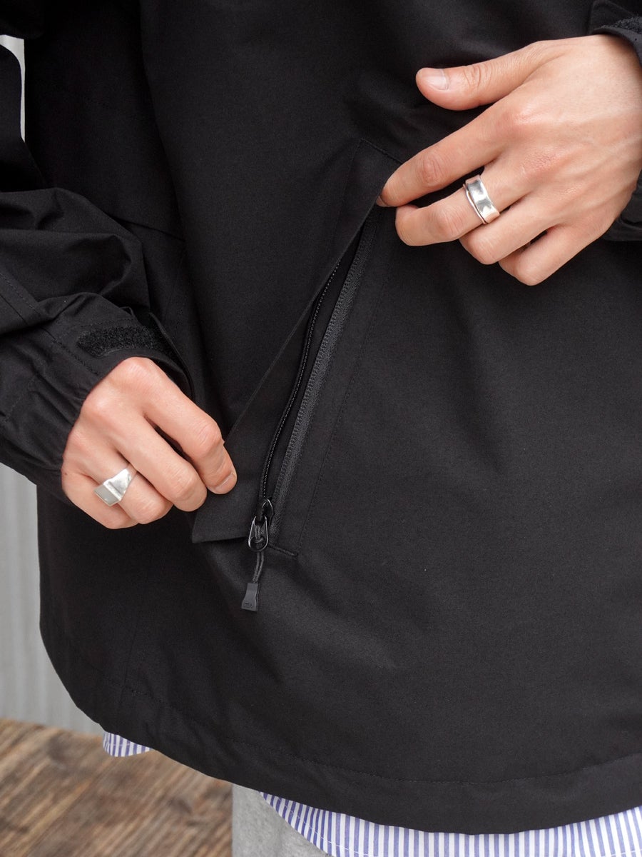 WINDSTOPPER® HIKER COACH JACKET[BLACK] | 1LDK (ワンエルディー