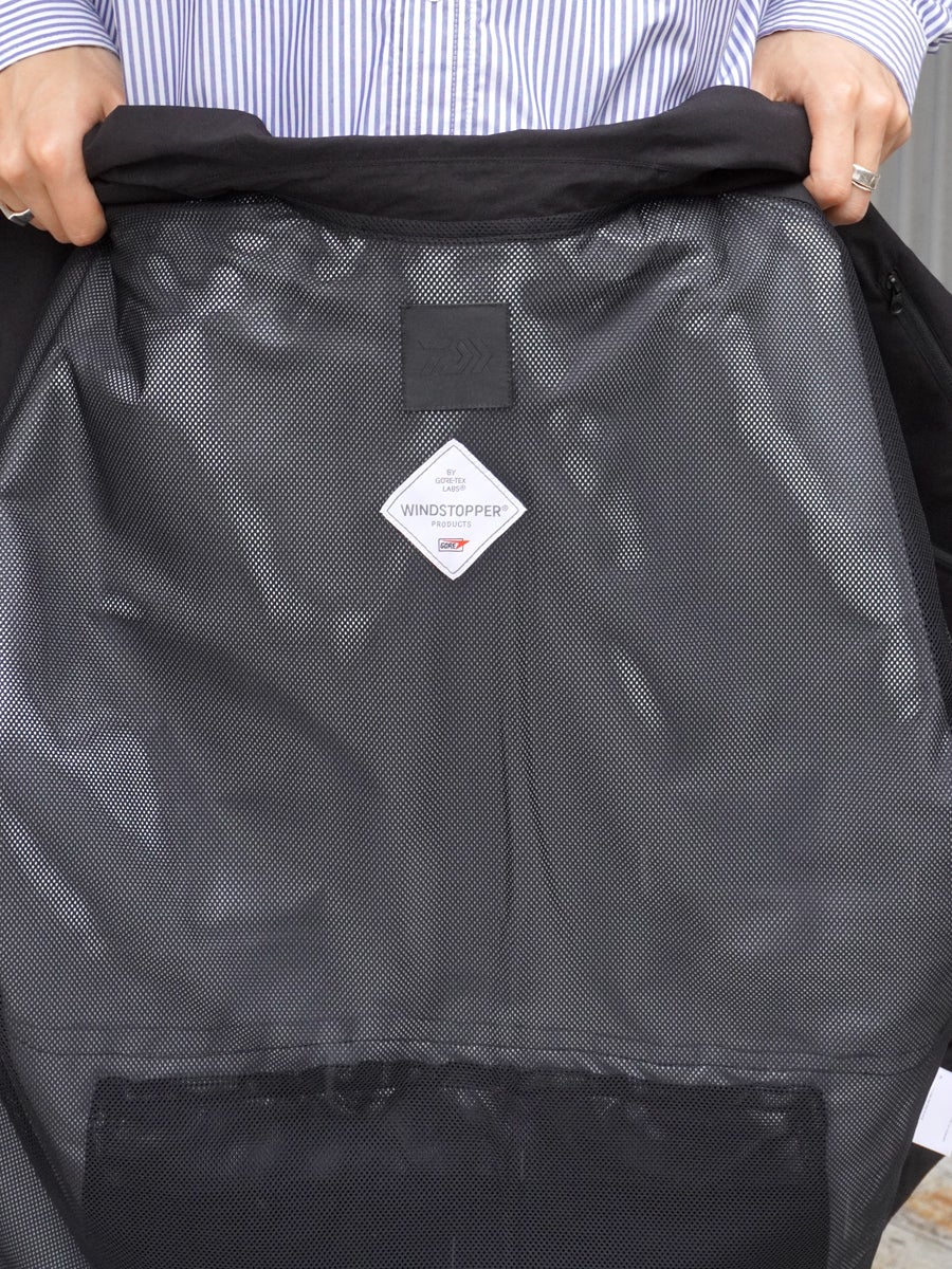 WINDSTOPPER® HIKER COACH JACKET[BLACK] | 1LDK (ワンエルディー