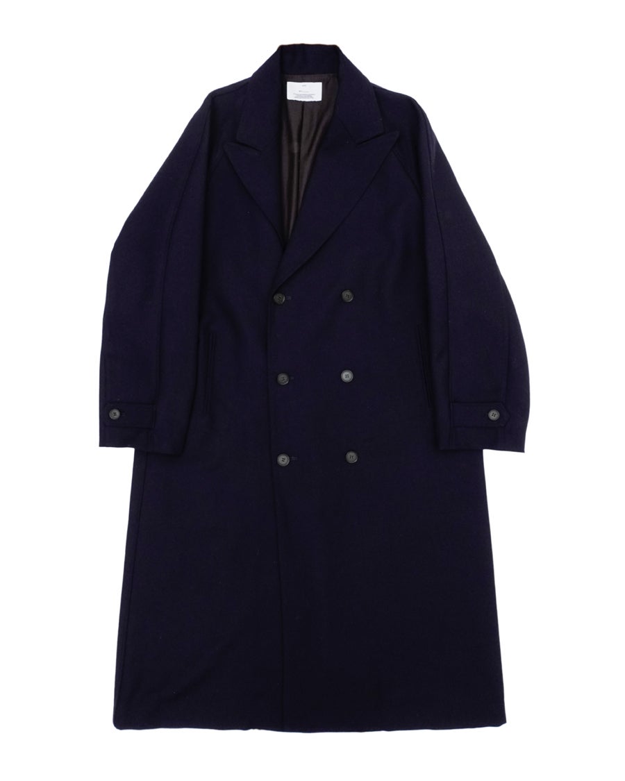 ジャケット・アウター DAIRIKU double chester coat DOUBLE BREASTED CHESTER COAT[NAVY] | 1LDK (ワンエルディーケー