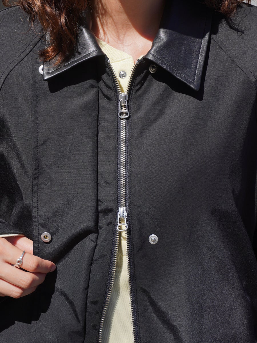 Wool Nylon Hunting Jacket[Black] | 1LDK (ワンエルディーケー) 公式