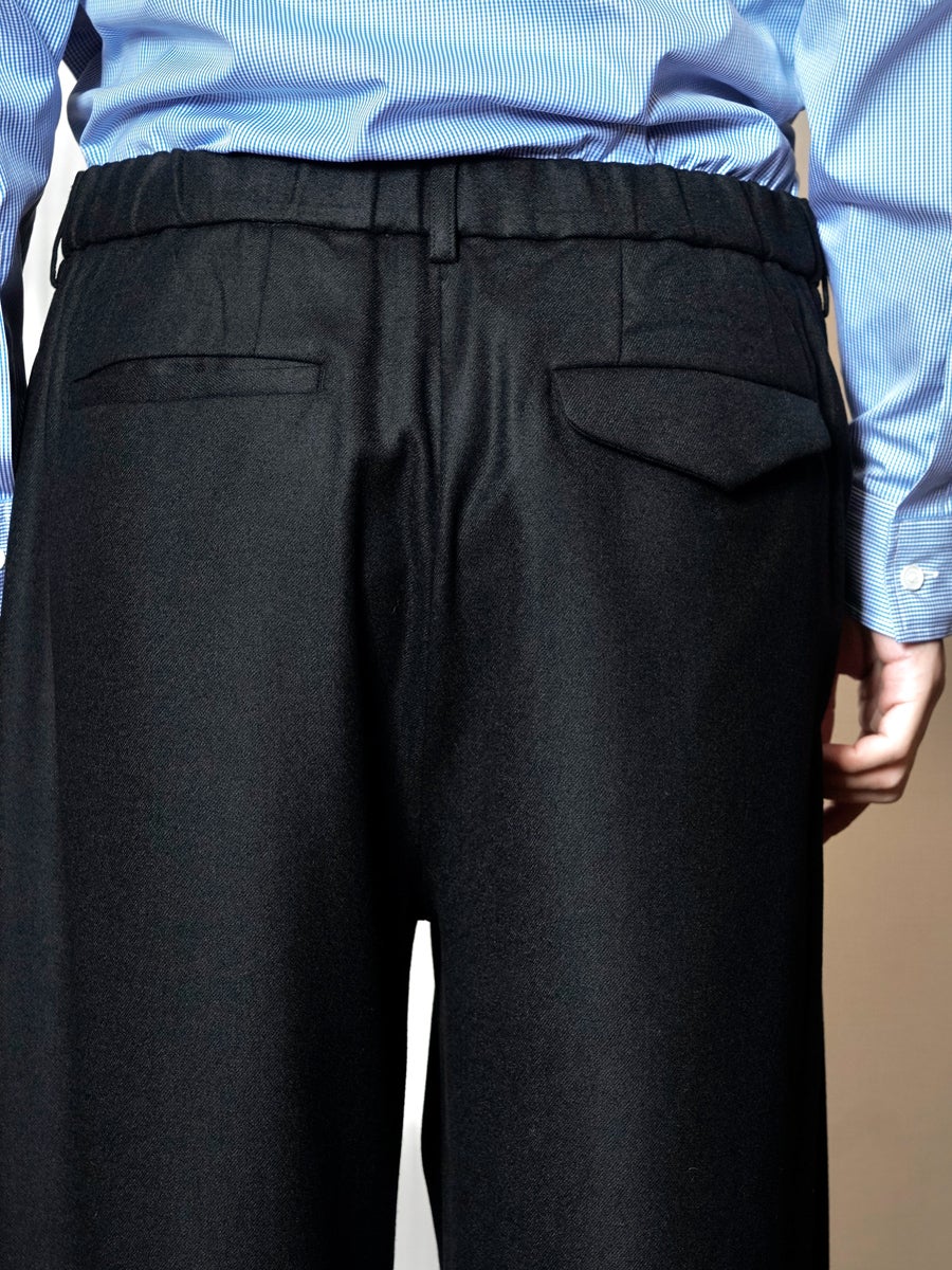 3TUCK SLACKS[BLACK] | 1LDK (ワンエルディーケー) 公式サイト