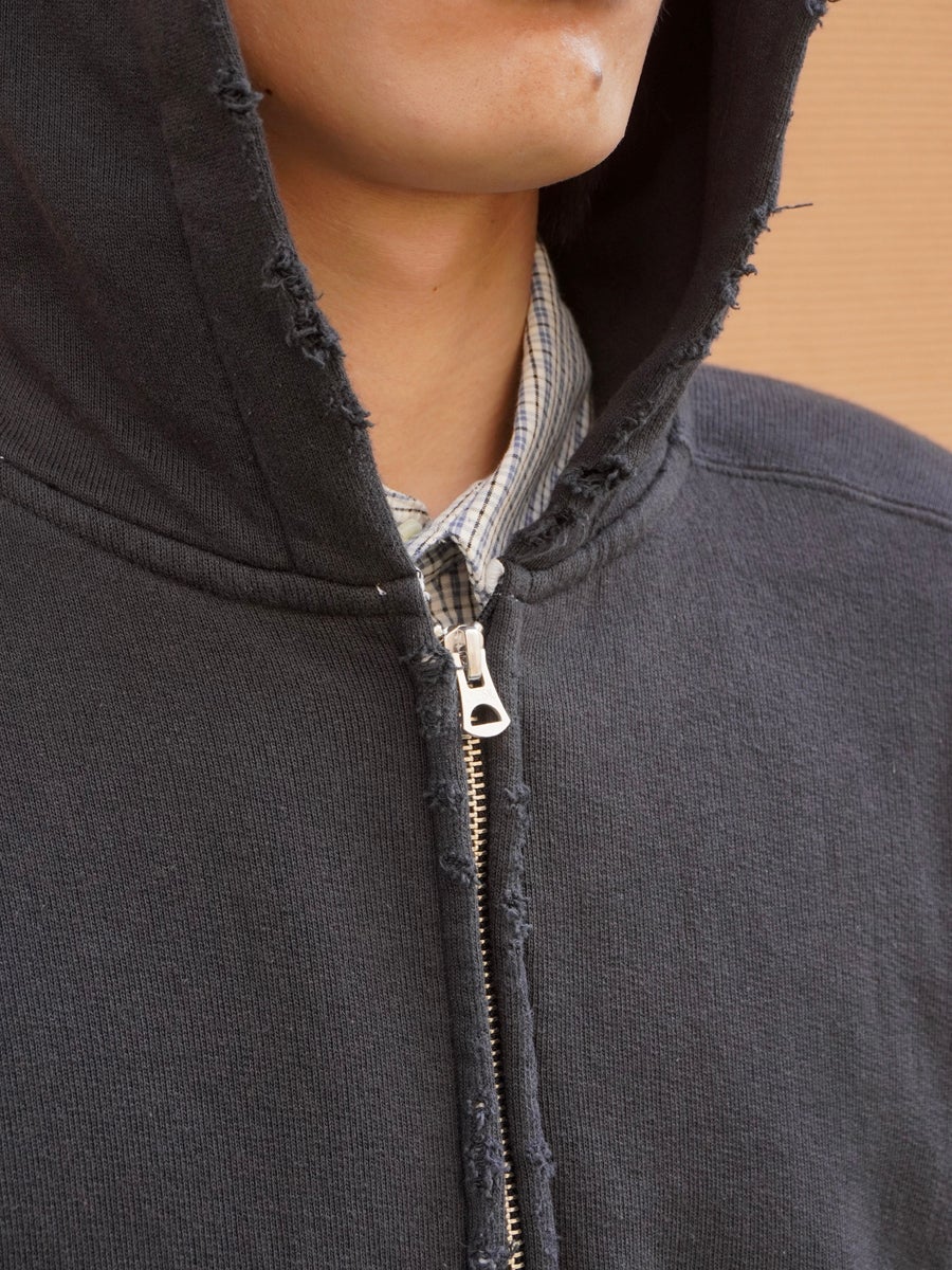 ZIP UP HOODIE[BLACK] | 1LDK (ワンエルディーケー) 公式サイト
