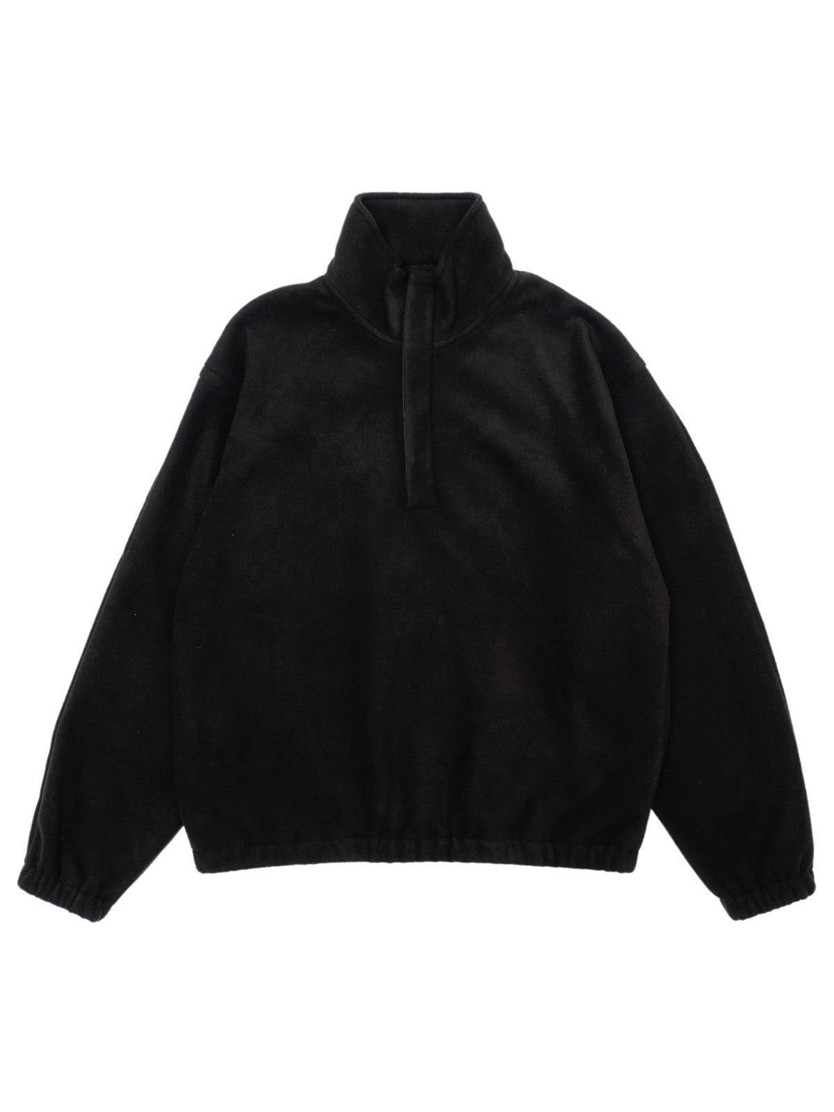 HALF ZIP FLEECE PULLOVER[BLACK] | 1LDK (ワンエルディーケー) 公式サイト