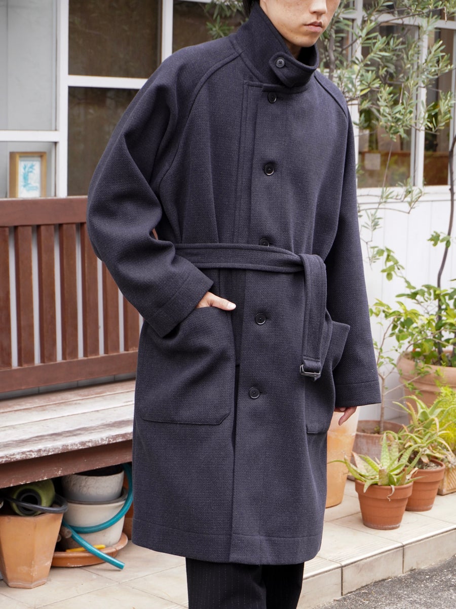 Stand Collar Coat[CHARCOAL] | 1LDK (ワンエルディーケー) 公式サイト